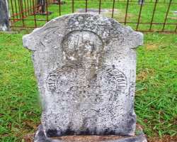 The oldest grave in the cemetery dating to 1847, she was Elizabeth Marshall died at the age of thirty and there are also 6 burials of soldiers from th